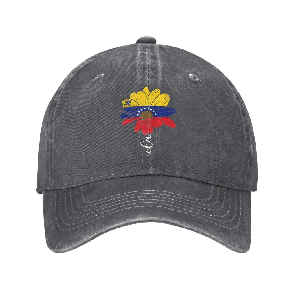 Washed Baseball Cap Venezuela Summer Hip Hop Hats For Men Women Trendy Outdoor Sport Sun Snapback Cap