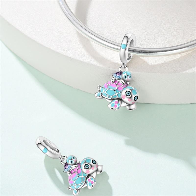 Новые медные charms Медведь Коала Семья Лиса Милый питомец Бусина Подходит для 3 мм Оригинальные браслеты DIY украшения Подарок на день рождения