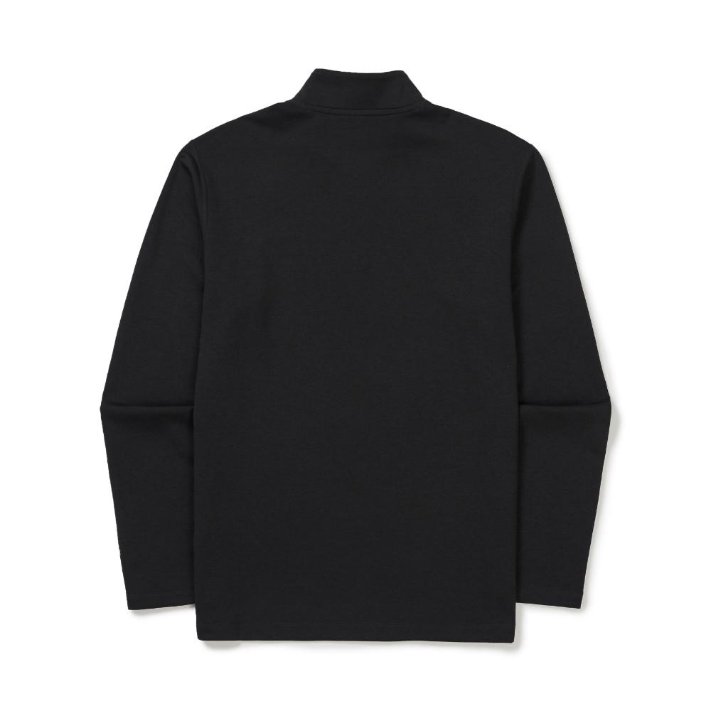 [Snowpeak] Delta Peak Quick Dry Half-Zip T-shirt Dark Charcoal (S25FMTZT22)