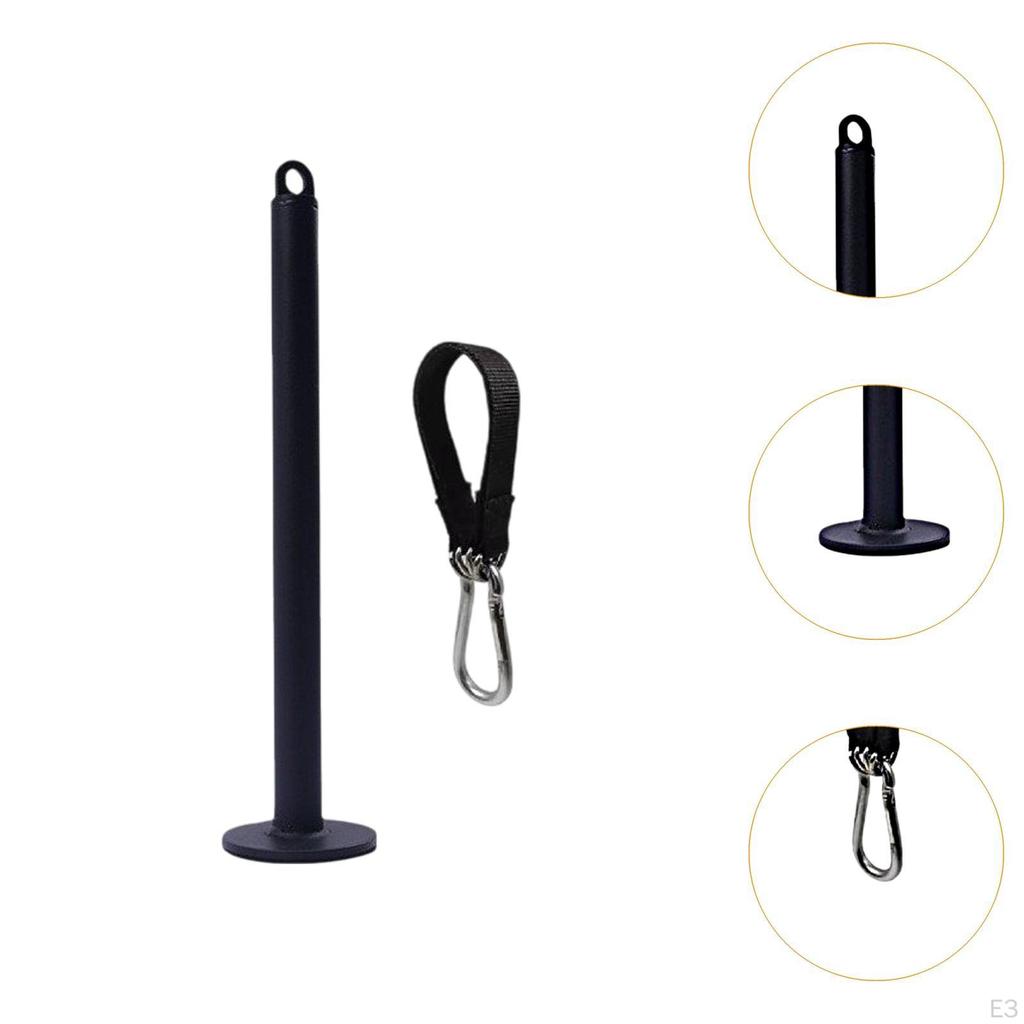Weight Loading Pin Black Multifunctional Heavy Duty, Pulley Cable Machine