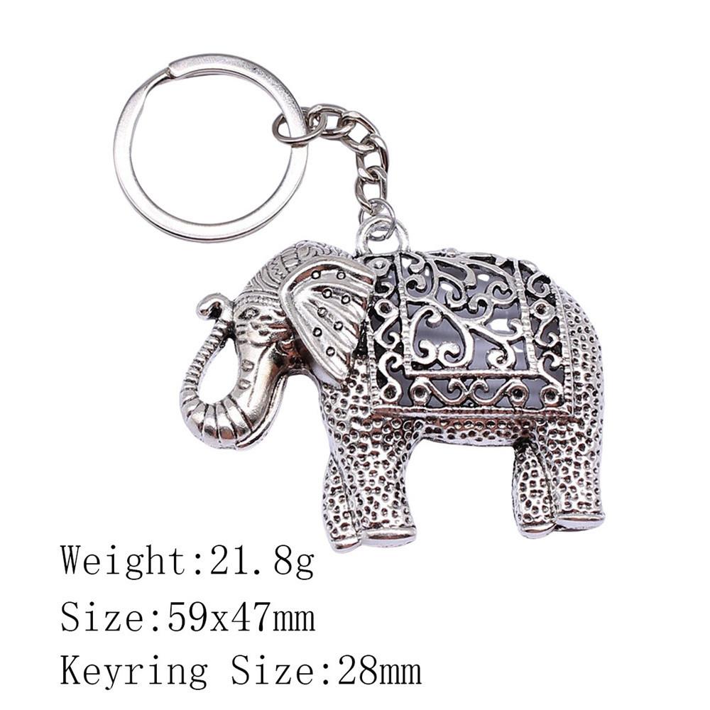 Wedding Anniversary Men Keychain Elephant Key Ring Women's Clothing Chains For Boys