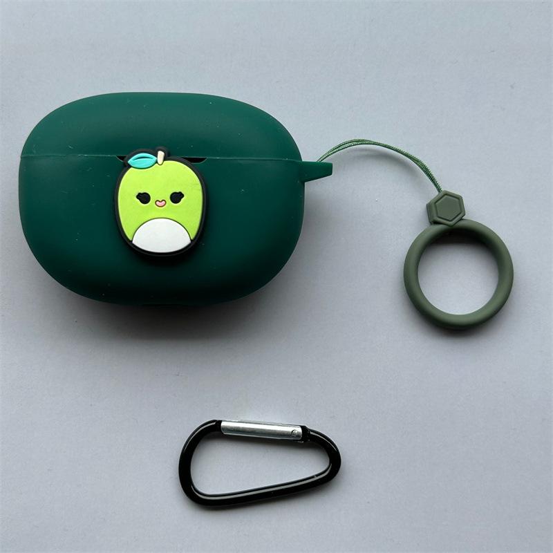 For OnePlus Nord Buds 1 Pro Bluetooth Headset Case Fruit Silicone Soft Case
