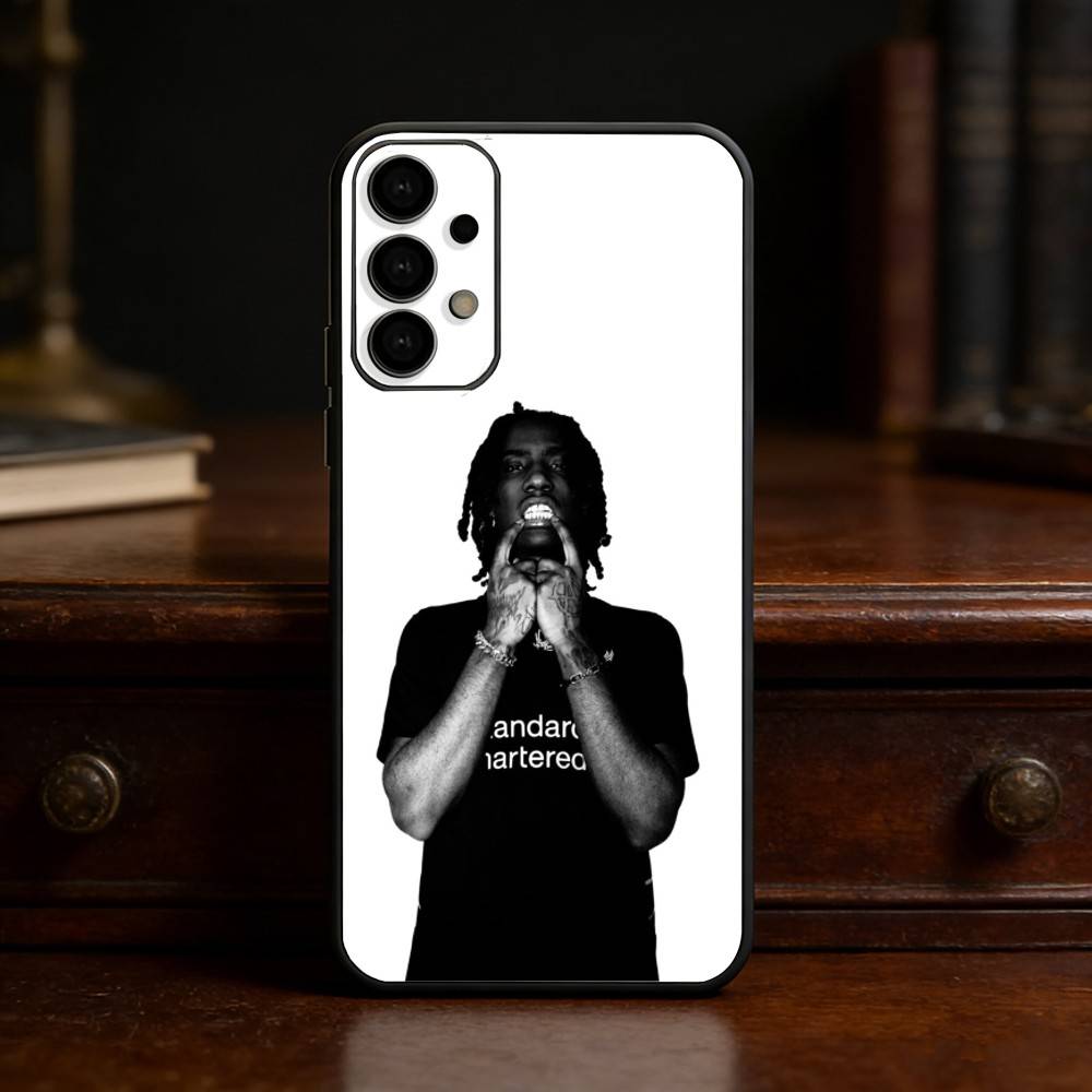 O-OsamaSon Rapper phone Case For Samsung S25,24,21,22,23,30,Ultra,20,Plus,Fe,Lite,Note Soft Black Cover