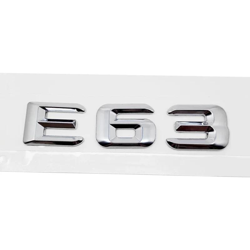 Car Tail Letter Number Emblem Sticker Rear Trunk Badge Decal for Mercedes Benz E Class E53 E55 E63 E200 E220 E230 E240 E250 E260 AX1 