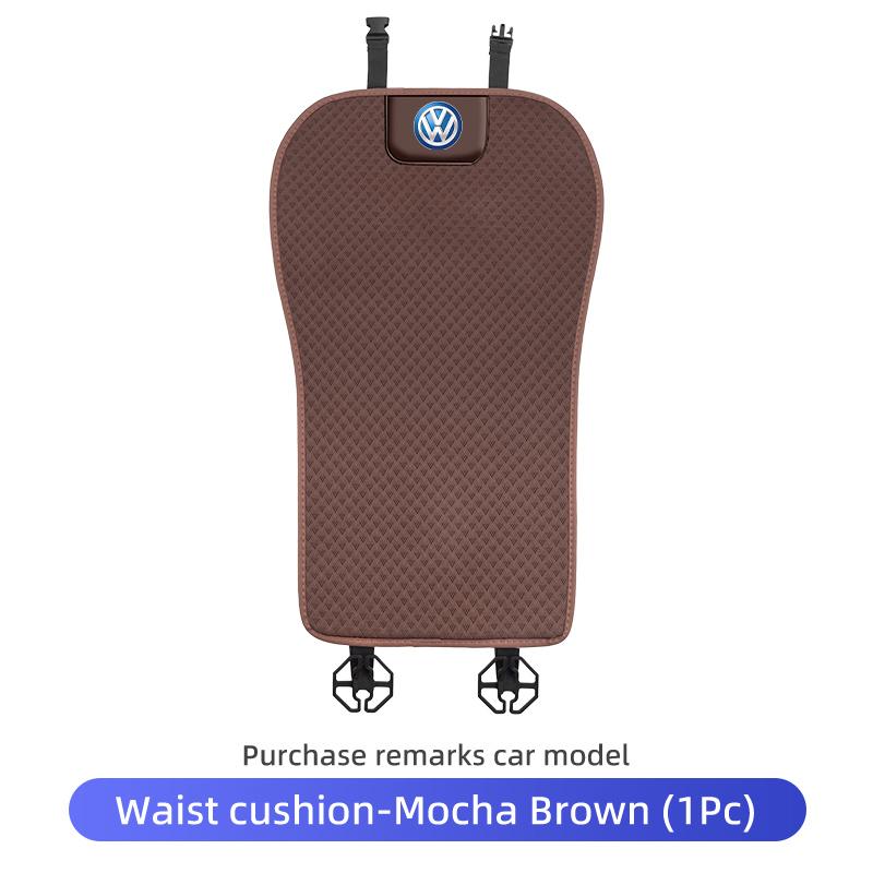 For Volkswagen VW Car Accessories Seat Ice Silk Cushion Protective Mat Pad Scirocco Jetta Beetle Golf 4 5 6 Passat Polo B5 zj1