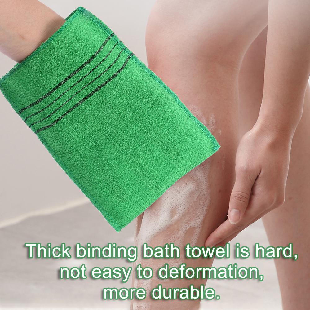 Comfort Cleaner Viscose Fiber Portable Bath Glove Exfoliating Bath Towel Washcloth Shower Scrubber