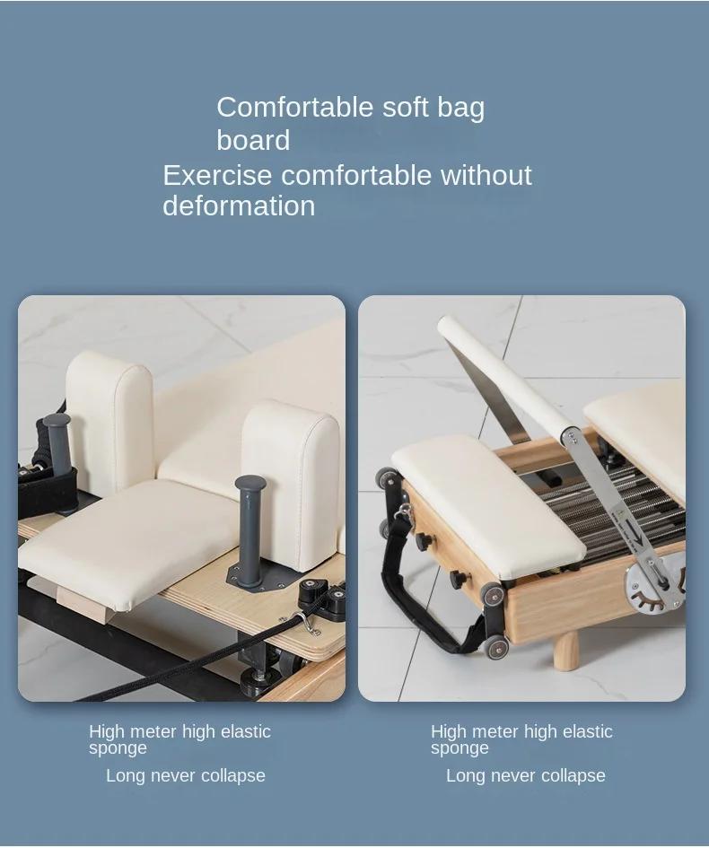 MIYAUP Частная школа Soft House Fold Pilate Reformer Йога Большое фитнес-оборудование Pilate Core Кровать