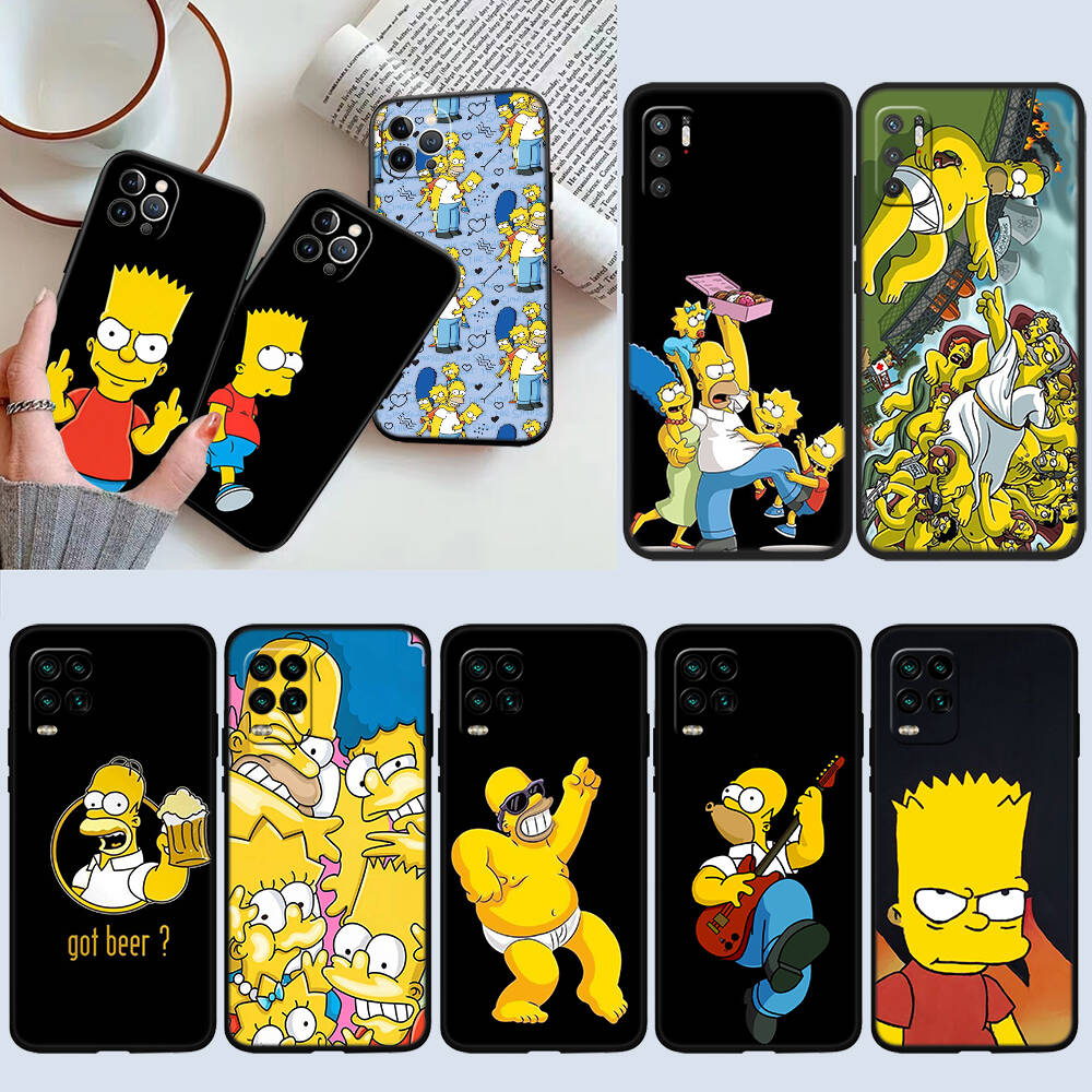 S-Simpsons-Poster Phone Case for Redmi Note 12 12S 12C 13 13C 13R 14 14S 14R 14C 11A 13X A3 A3X A4 A5 Pro Max Plus