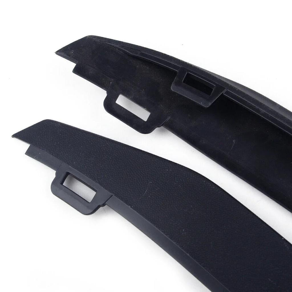 2Pcs Car Front Bumper Spoiler For Golf For MK7 2013-2017 5GG805903 L&R Exterior Bumper Spoiler Molding Trim 54 Cm Black ABS
