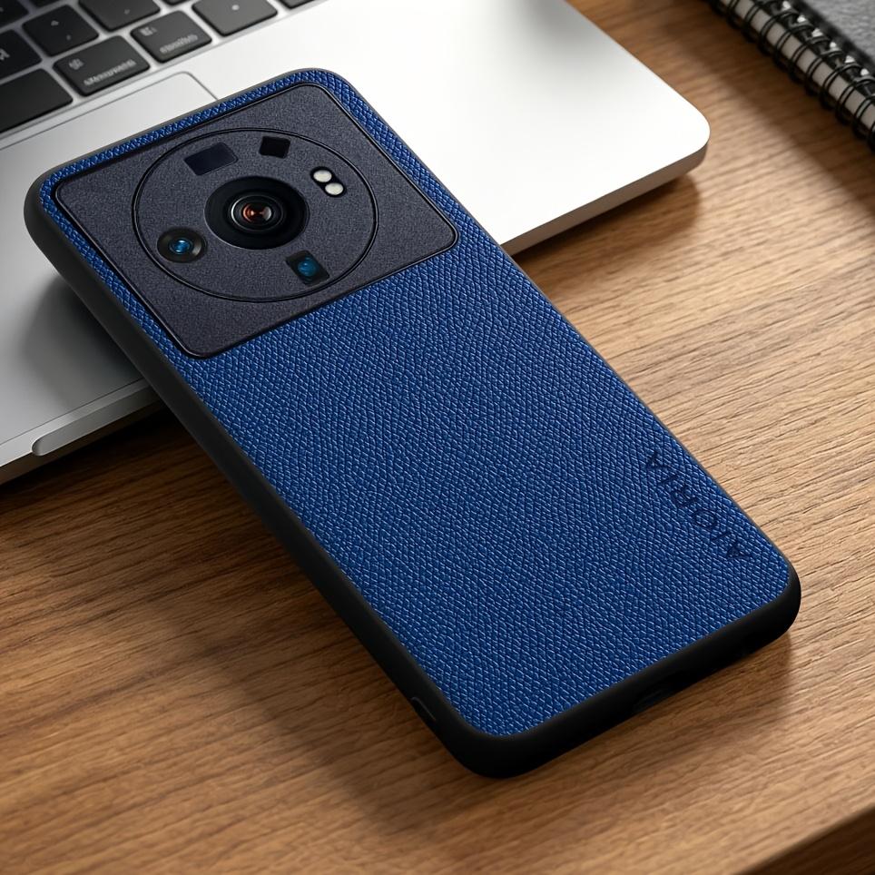 Phone Case: for Xiaomi 12 12T Pro Ultra Lite 12X Case Simple Elegant Durable Synthetic Leather Stylish Phone Case