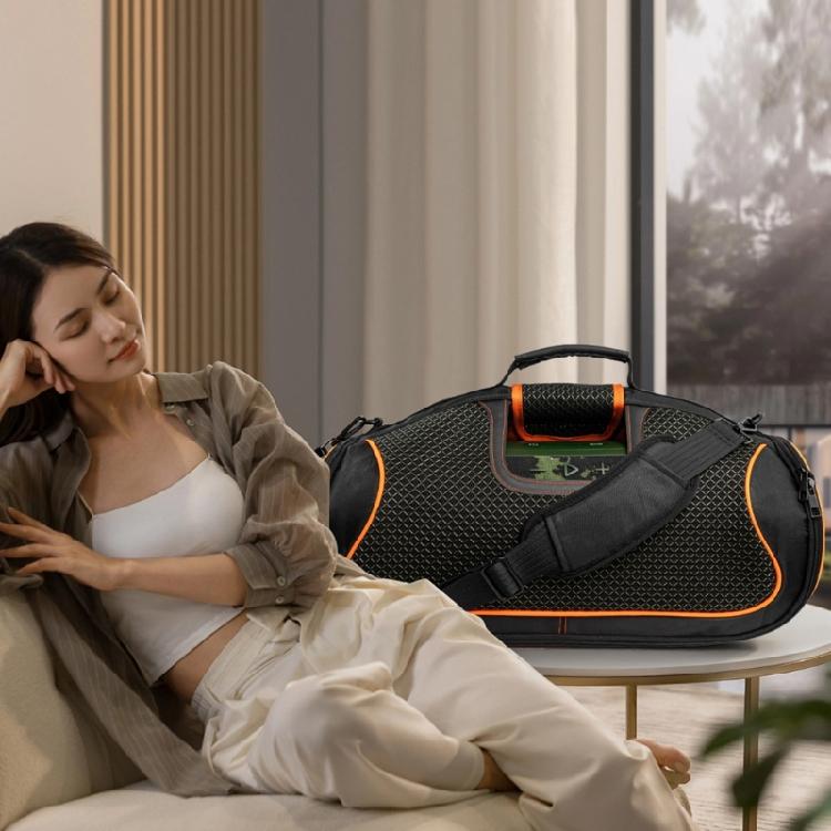 Всепогодный транспортировочный чехол для Boombox 4 с динамиками, внутренними перегородками и карманом для быстрого доступа