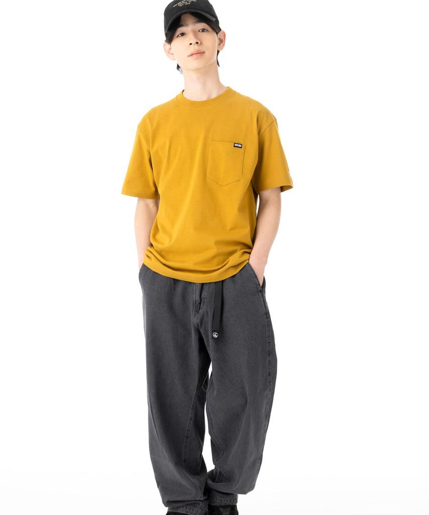 NEW ERA Pocket Brushed Bronze Mini Brand Logo L T-Shirt