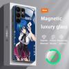 Популярный чехол для телефона из аниме 'Школа Дьявола DxD' для Samsung S25 S24 S23 S22 S21 S20 Plus Ultra Note20, стеклянный магнитный чехол