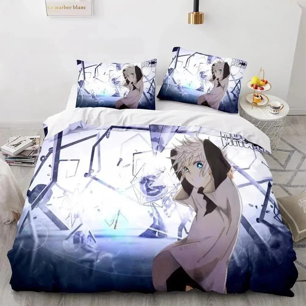 HUNTER×HUNTER Комплект постельного белья Single Twin Full Queen King Size Комплект постельного белья Aldult Kid Bedroom Duvetcover Sets bed furniture set bedroom