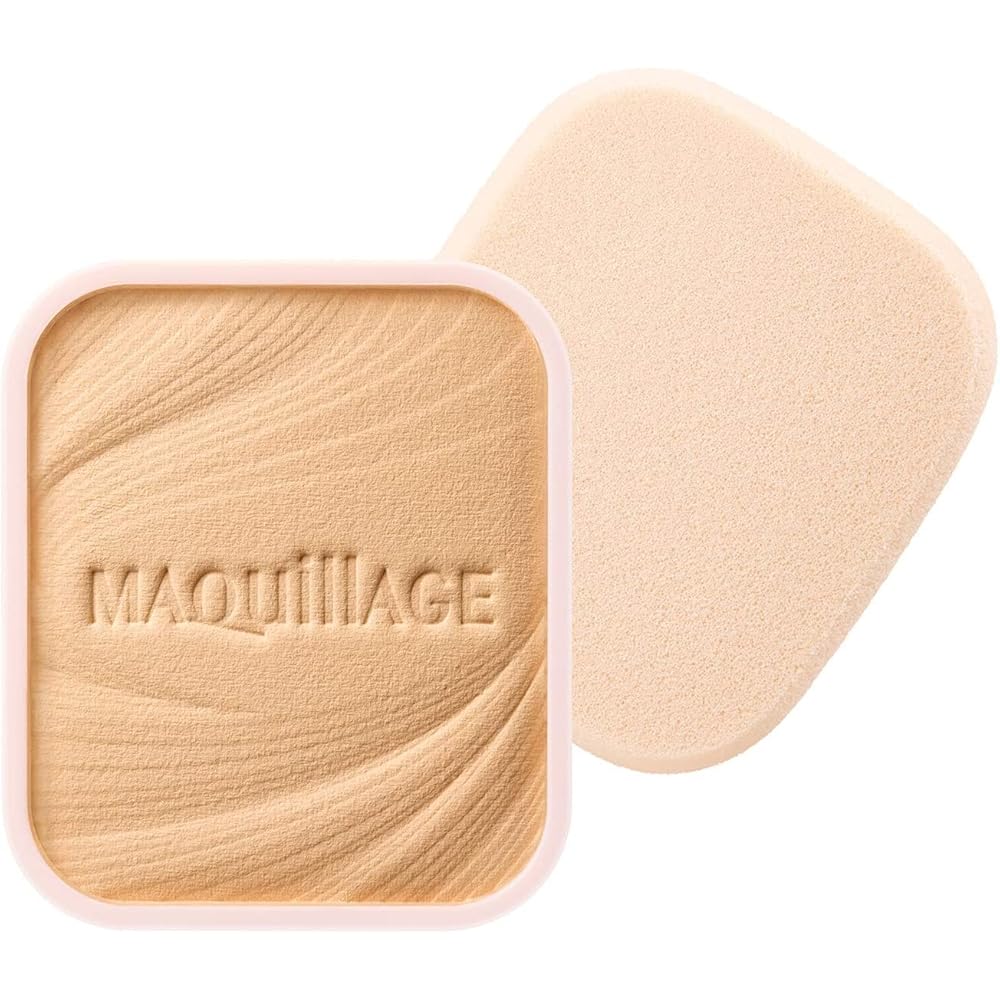 Maquillage Пудра-основа Dramatic Powdery EX Сменный блок 9,3 г SPF25 PA+++ Натуральный финиш Стойкое покрытие