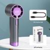 High-Speed 100-Speed Handheld USB Rechargeable Mini Fan