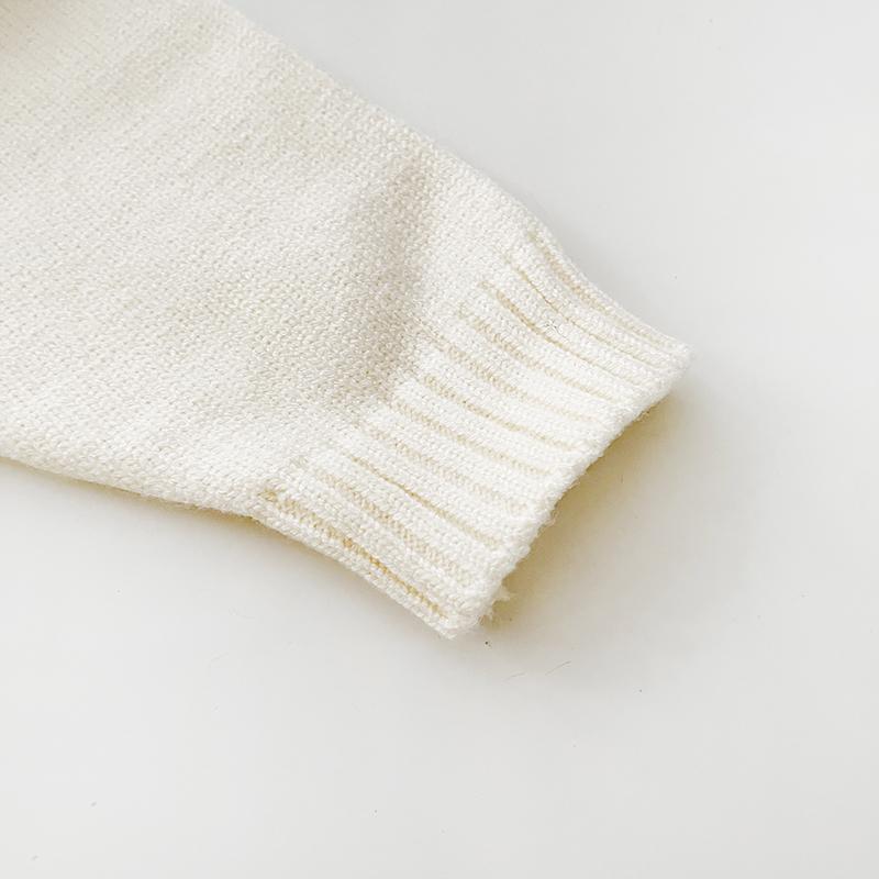 Children's Knitted Cardigan: Long-Sleeved Korean Style for Boys & Girls - Perfect for Spring & Autumn Outings