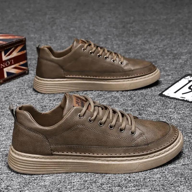 Новые черные повседневные мужские туфли из вулканизированной кожи, распродажа, бесплатная доставка, дешевая ликвидация, распродажа, кроссовки для взрослых, мужские