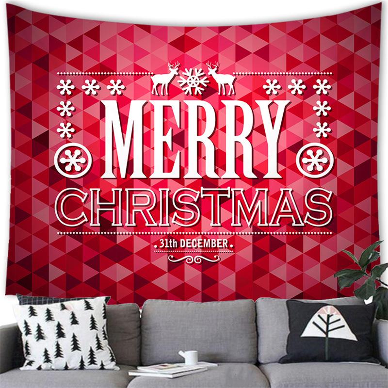 С Рождеством мультфильм снеговик трансграничная поставка гобелен настенное одеяло