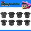 BTS S/S Джерси Официальное короткое рукавное джерси – Выберите: В (M) или Чимин (XL)