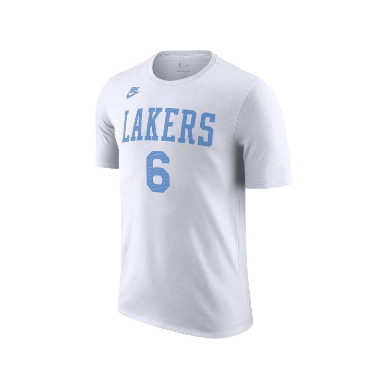Nike x NBA Lakers LeBron James T-Shirt 'White' Men's DV6866-106