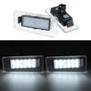 2Pcs LED License Plate Lights Lamp For Hyundai I30 CW Kombi Accent 18-19 Elantra 11-12 14-17 For Kia Ceed/Cerato/Forte 2012-2014