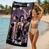 Customizable personalized beach towels Kpop Demon Hunters themed designs.Suitable for the beach, yoga, sports;ideal as beach accessories