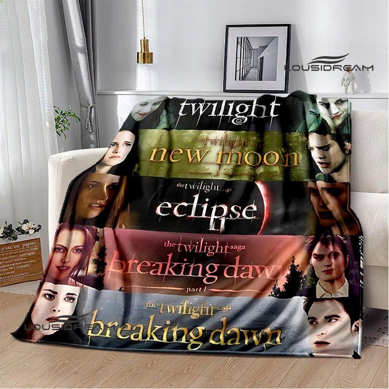 The Twilight Saga printed blankets picnic blanket Warm Flannel blankets Soft and comfortable blanket bed linings Birthday Gift