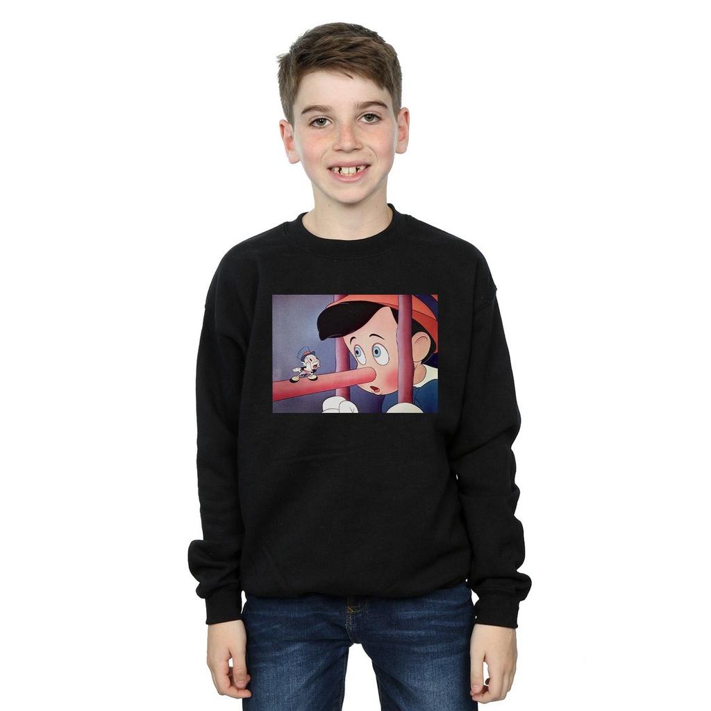 Disney Boys Pinocchio Nose Still Sweatshirt