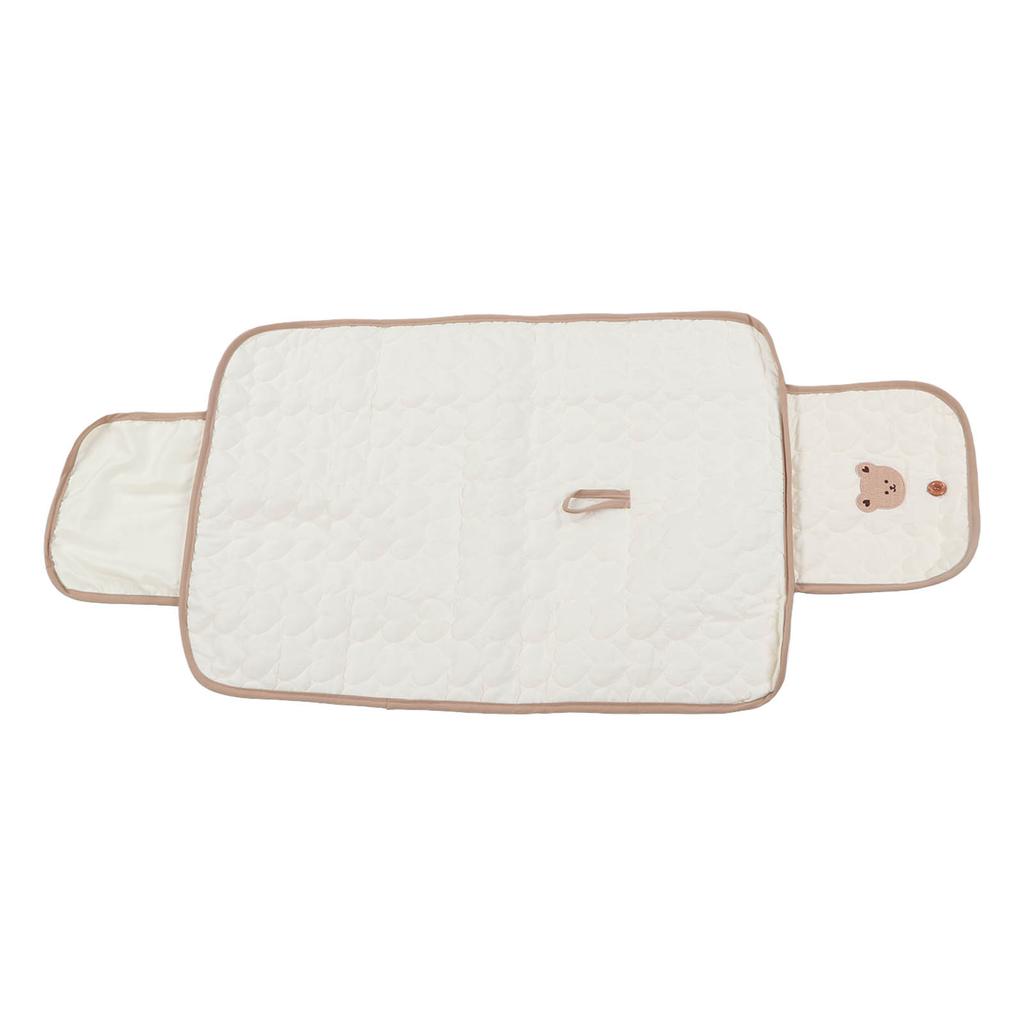 Baby Portable Changing Diaper Pad Foldable Waterproof Travel Diaper Changing Mat for Newborn Bear