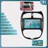 OSSURET Интеллектуальный 7862 Android Автомагнитола для Peugeot 206 206CC 206SW 2000 -2008 Автомобильная стереосистема Мультимедиа Аудио Беспроводной Carplay 7-дюймовый головной блок