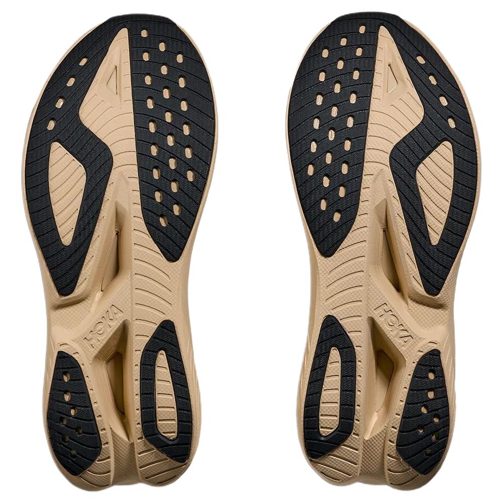 Hoka One One Mach X Caged Comfortable Fitting Running Shoes Men sneaker Beige 1168932-CSPL