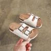 2026 Весенне-осенняя мода Детские пробковые тапочки Крутые тапочки для мальчиков Модные пляжные туфли для девочек KWN-A509