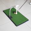 Durable Golf Swing Practice Trainer Adjustable Golf Hitting Aid Simulators Golf Swing Training Mat Golfing Accessory