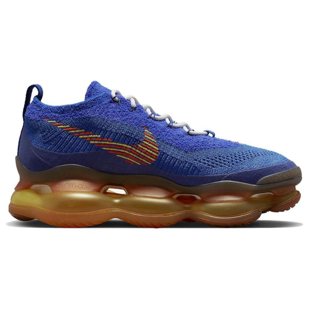 Nike Мужские кроссовки Air Max Scorpion Flyknit Frank Rudy Blue Racer-Blue Safety-Orange DX4768-400