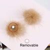 1 шт. Горячий съемный милый 3D съемный помпон для ногтей пушистый плюшевый шарик мягкий помпон