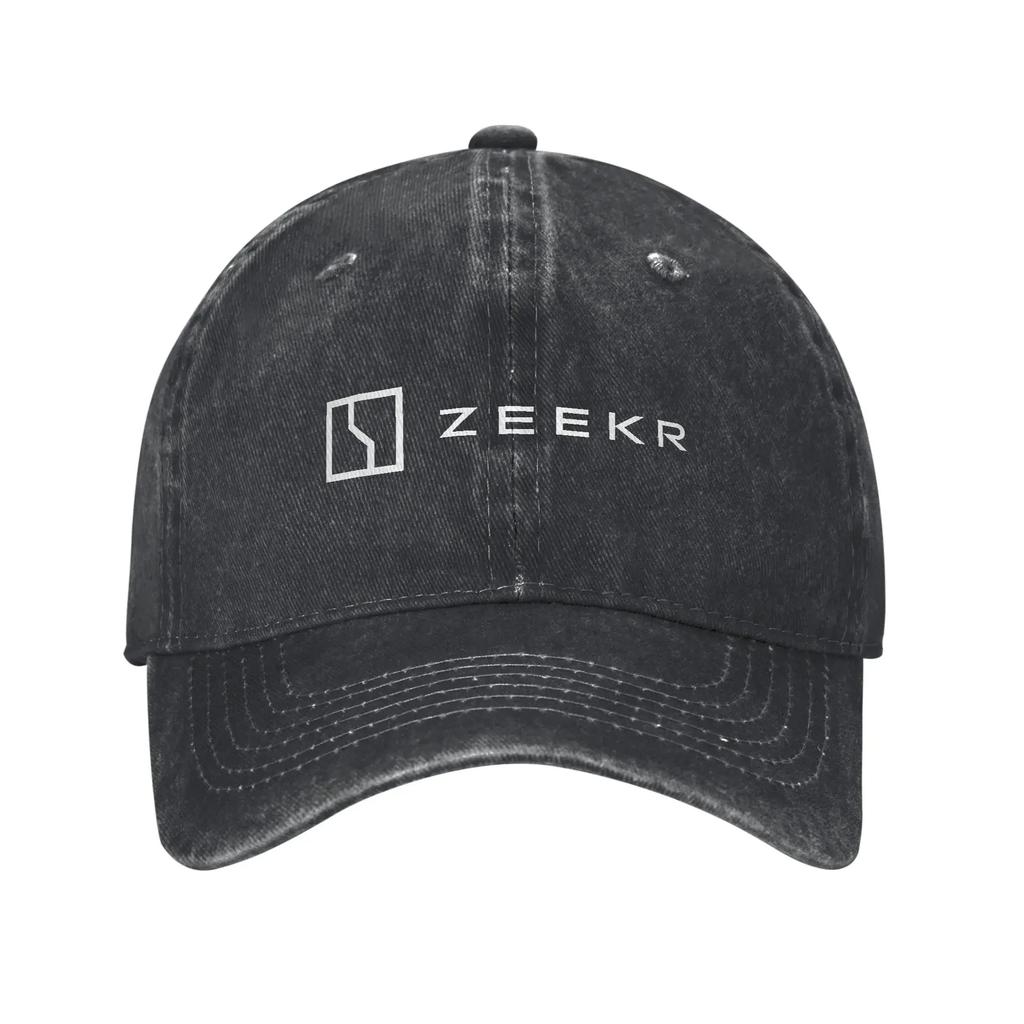 Унисекс Кепка ZEEKRs с логотипом Головной убор Бейсболка Винтажная Тракер Регулируемая