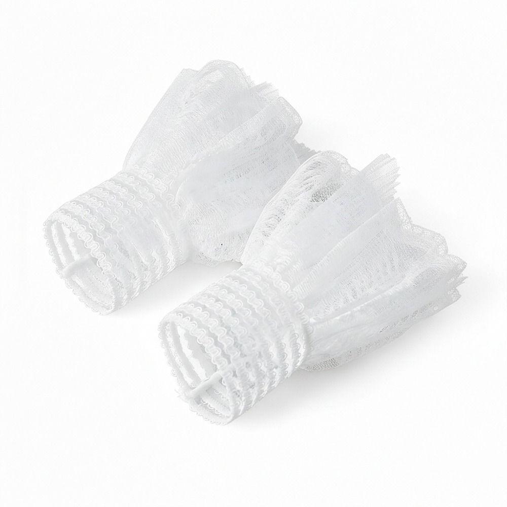 New Detachable Fake Cuff White Black Wrist Cuff Lace Cuff