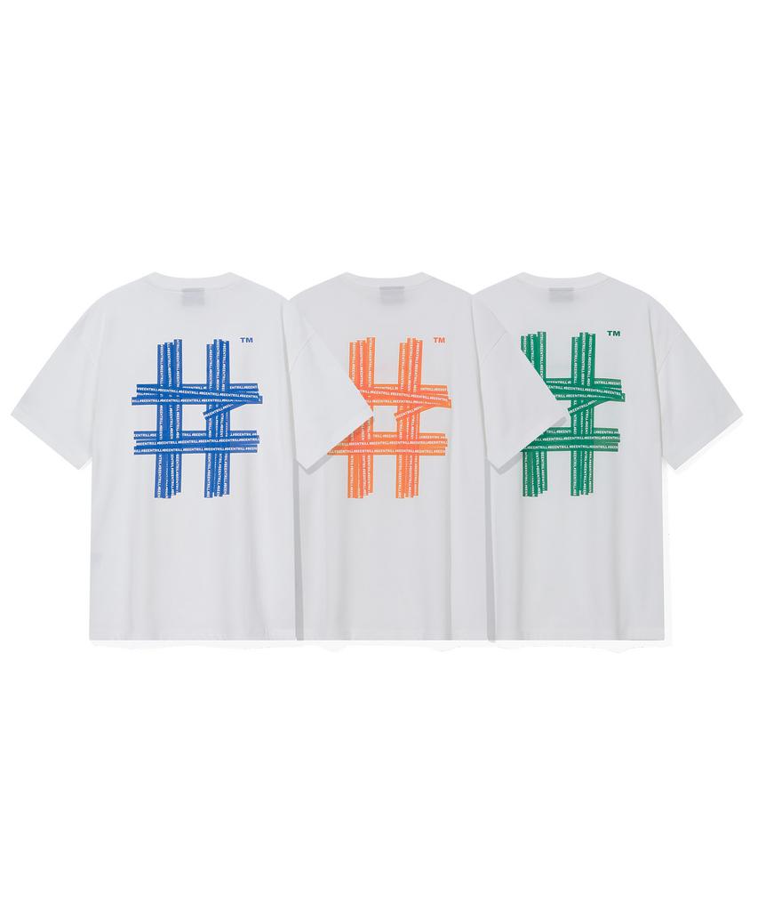 Футболка BEENTRILL Illusion Hashtag (зеленый)
