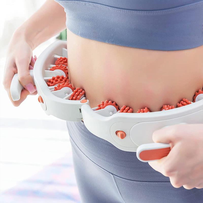 Round Massager Roller For Waist Abdominal Muscles Ring Leg Clip Stovepipe  To Clear The Meridian Portable Cellulite