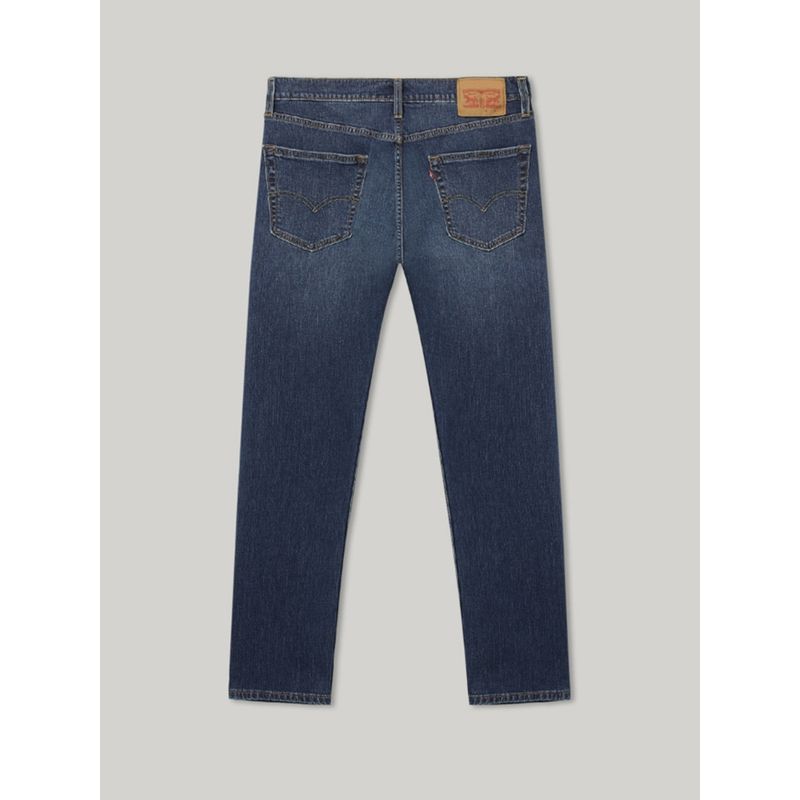 Xiao Li Zi 2025 Winter Warm Men's 502 Tapered Fleece-Lined Jeans Thermal Long Pants Thick Style 29507-1620