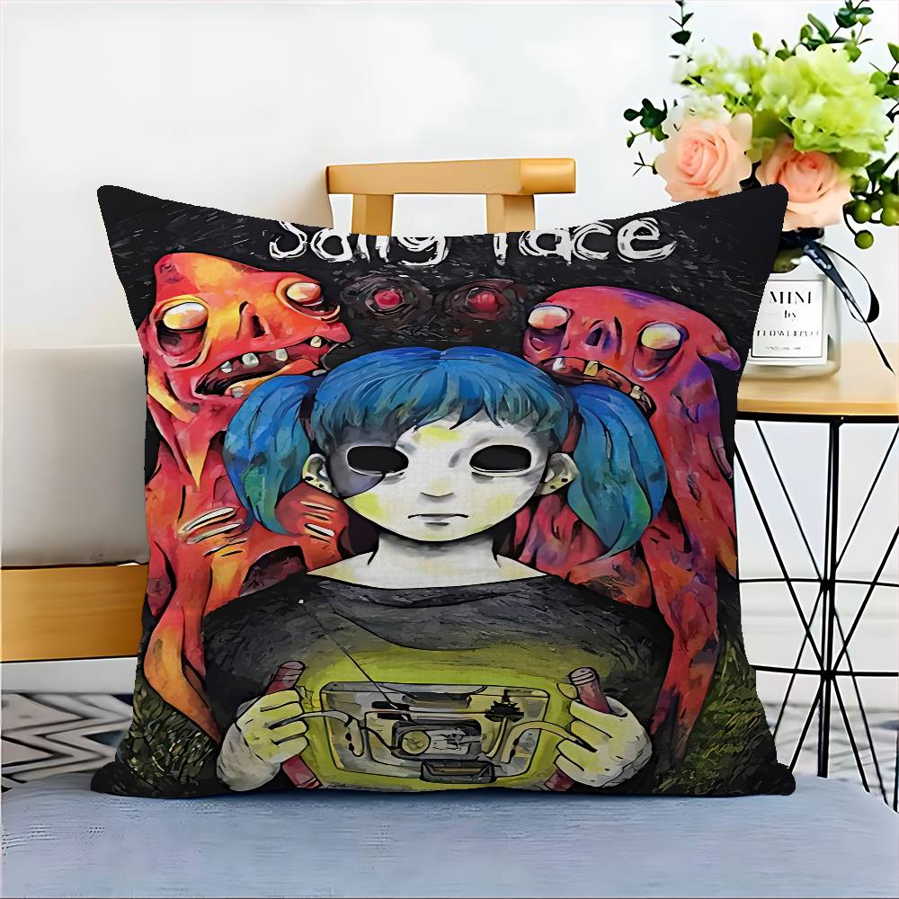 Игровой S-Sally Face Наволочка Мультяшный Подарок Чехол на Подушку Спальня Дом Диван Стул Сиденье Декор Наволочка