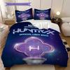 K-Pop Devil Hunter Sweeps the Globe bedding, duvet cover, pillowcase, home decoration, birthday gift (1 * duvet cover+2 * pillowcase, coreless)