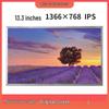 13" LCD 1366x768 LVDS Display for Cash Register