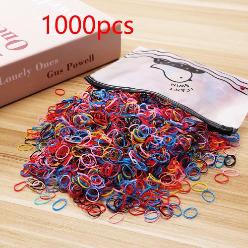 50 шт./компл. эластичные резинки для волос для девочек, аксессуары для волос, цветная нейлоновая повязка на голову, детская резинка для волос, подарочные украшения