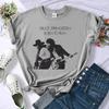 Bruce Springsteen Tshirt Women Japanese Tshirt Girl Comic Clothes