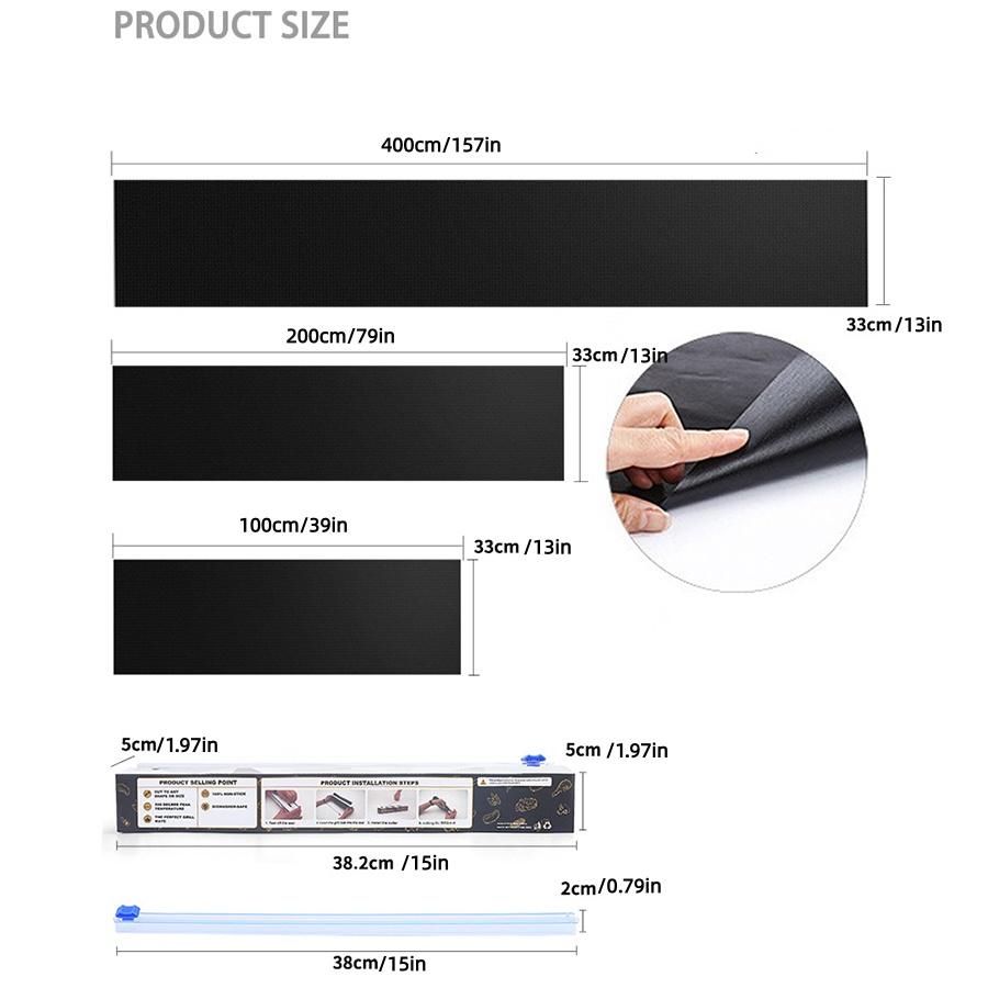 Коврики для гриля для уличного гриля, многоразовые, термостойкие, коврик для гриля и выпечки, антипригарные тефлоновые коврики для гриля для барбекю, аксессуары для барбекю