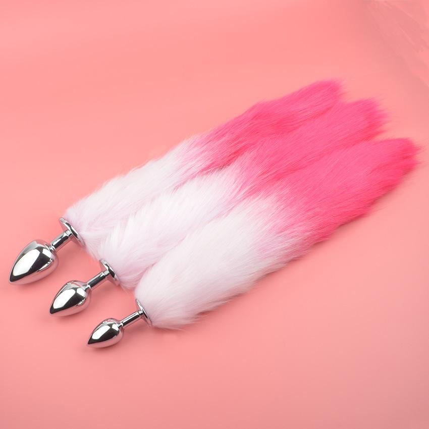 Сексуальная анальная пробка Fox Tail, анальная игрушка для женщин, секс-продукт для взрослых, мужские анальные пробки, анальная пробка из нержавеющей стали, косплей, секс-игрушки для пар