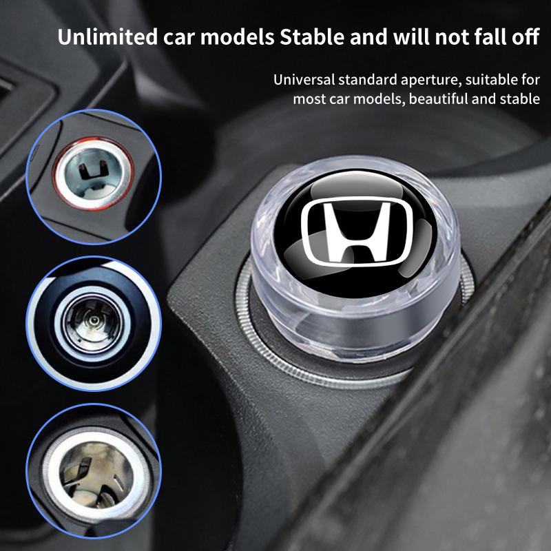 Car Cigarette Lighter Dust Plug Protective Cover For Honda Civic Accord Crosstour Spirior Odyssey Avancier UR-V Sienna Elysion akf256