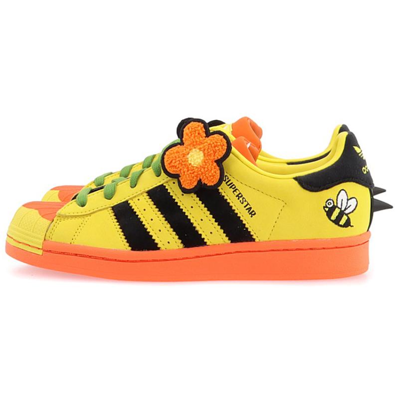 adidas Кроссовки Melting Sadness X Adidas Superstar 'Bee With You Pack Yellow' FZ5254